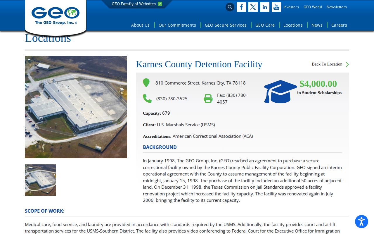 Karnes County Detention Facility federal release source